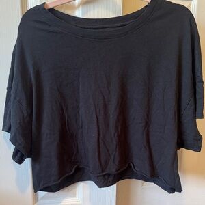 Chic Black Women's Crop Top